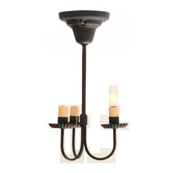 Wrought Iron Ceiling Light - Flush-mount Ceiling Lighting