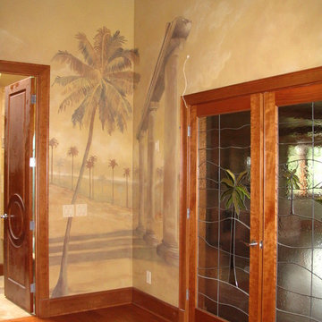 Stunning Trompe L' oeil Murals