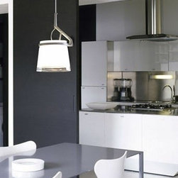 Glass Glass Pendant Lamp By Luceplan Lighting - Pendant Lighting