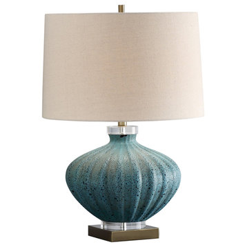 Reeves 29" Turquoise Table Lamp