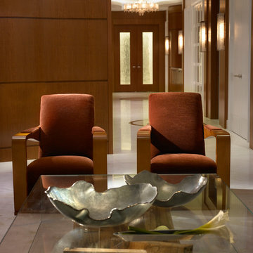 elegant penthouse seating area