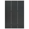 Vidaxl 3-Panel Room Divider Anthracite 47.2"x70.9" Steel