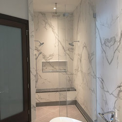 Frameless Splash Panels - Shower Doors