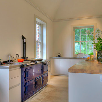 AGA Style Ovens in a bulthaup kitchen