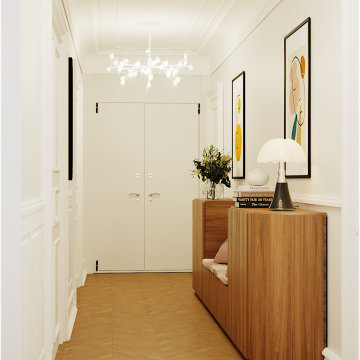 Appartement familial-Pereire-entrée