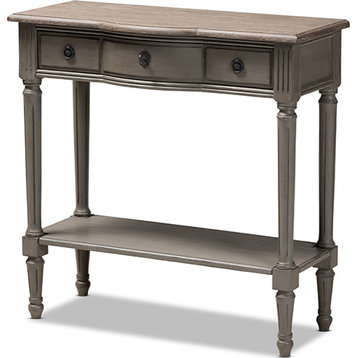 Noelle Console Table - Gray