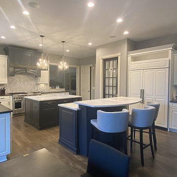 Modernizing a Tuscan style kitchen.....