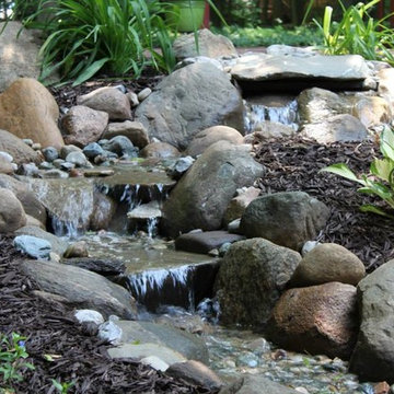 Pondless Waterfall in Northville, MI