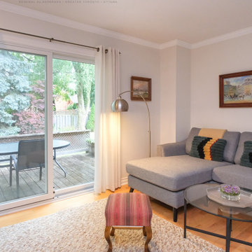 Chic Family Room with New Sliding Doors - Renewal by Andersen Greater Toronto &