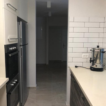 maximize space in a small kitchen for a large family
