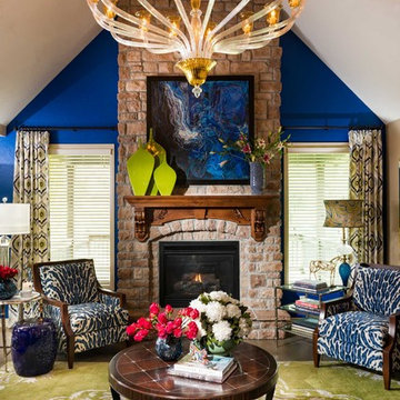 Bold Cobalt Blue Living