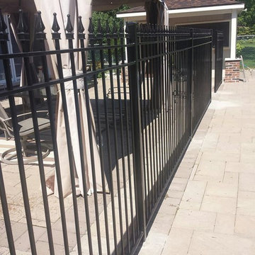 Pool Fence Wrought Iron Metal Ornamental