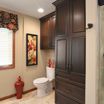 Centerville Typhoon Bordeaux Master Bathroom