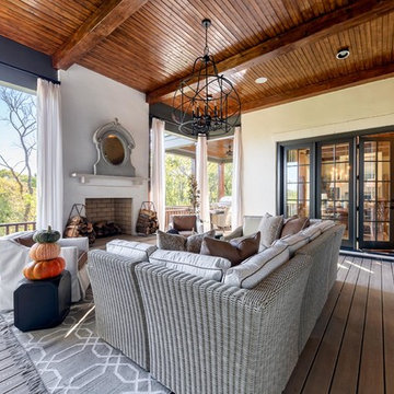 Rear Deck - Mike Ford Custom Homes - Witherspoon Parade Model