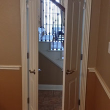 Half and double doors