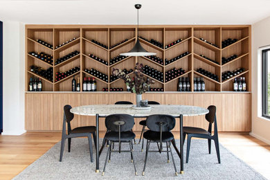 Inspiration for a wine cellar in Gold Coast - Tweed.