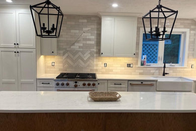 Kitchen - modern kitchen idea in Boston