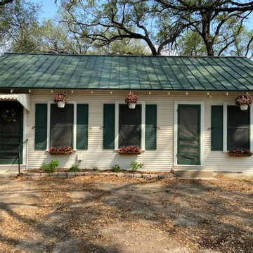 Snap Lock Metal Roof addition in Uvalde Texas