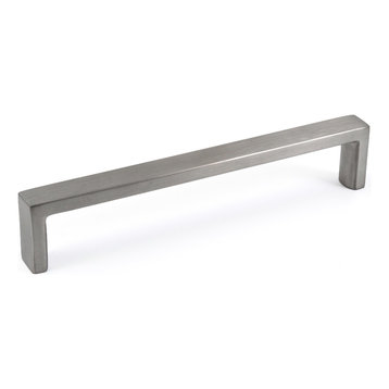 Celeste Slim Pull Cabinet Handle Brushed Nickel Solid Stainless Steel, 5"