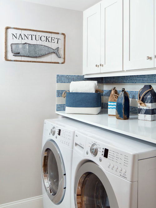 Beach Style Laundry Room Design Ideas, Remodels & Photos
