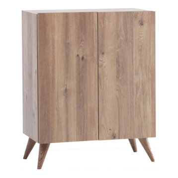 Forte Shoe Storage Cabinet, Tan