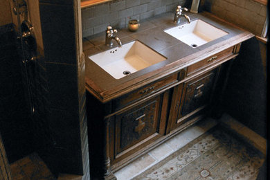 Bathroom - contemporary bathroom idea in Other