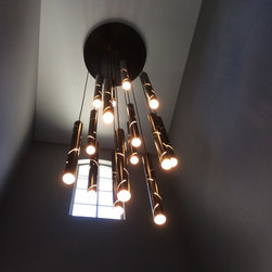 Black Rain. Light Drops. - Chandeliers