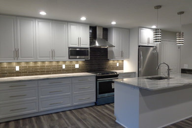 Inspiration for a contemporary kitchen remodel in Seattle