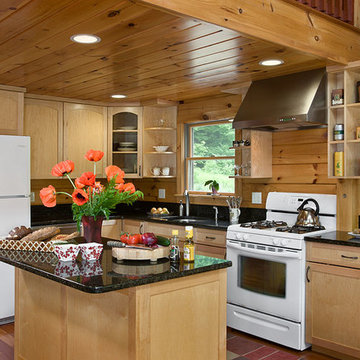 Log Homes & Cabins - Coventry Log Homes - Custom Craftsman #2