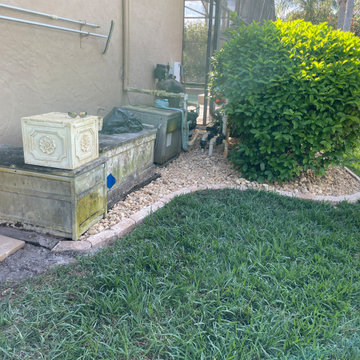 Landscape drainage and drip line solution