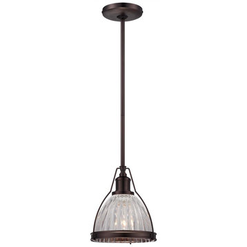 Minka Lavery 1 Light Mini Pendant - Dark Brushed Bronze (Plated)