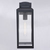 Vaxcel - Kinzie 1-Light Outdoor Wall Sconce in Transitional and Rectangular