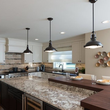 "Wide Open Spaces" Island Countertop