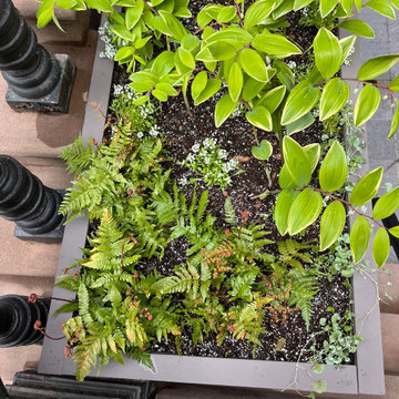 Manhattan UWS brownstone cozy backyard
