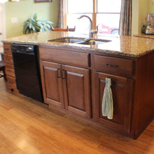bamboo floors - kitchen