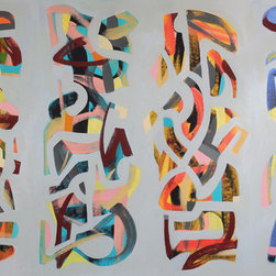 Totems - Limited Edition Abstract Art Print - Fine Art Prints