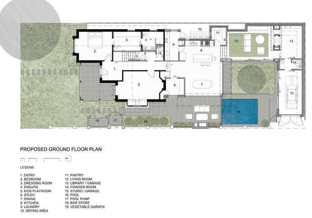 Traditional Floor Plan by Studio 53