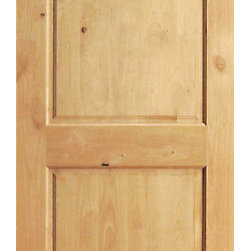 S/W-97 Interior Knotty Alder 2 Panel Single Door - Interior Doors