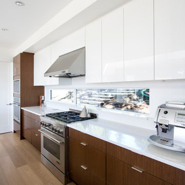 Manhattan Natural Wenge & Chelsea White High Gloss