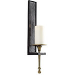 Cyan Lighting - Cyan Lighting Santiago - 20.5" Candleholder, Antique Brass Finish - Dress up any wall space with the refined eleganceSantiago 20.5" Candl Antique Brass *UL Approved: YES Energy Star Qualified: n/a ADA Certified: n/a  *Number of Lights:   *Bulb Included:No *Bulb Type:No *Finish Type:Antique Brass