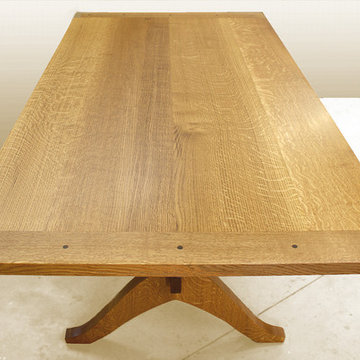White Oak Trestle Table