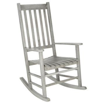 Daisey Rocking Chair, Gray Wash