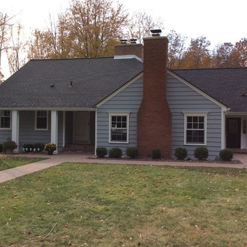 Bingham Farms Hardi Plank Siding and Porch Columns