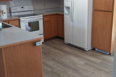 Inspiration for a modern kitchen remodel in Other