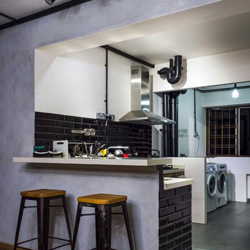 Modern Industrial Concept HDB 5room