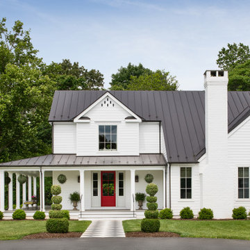 Horseshoe Hill Farm, Entry Elevation