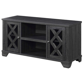 Convenience Concepts Gateway 47" TV Stand with Storage Cabinets in Gray Wood
