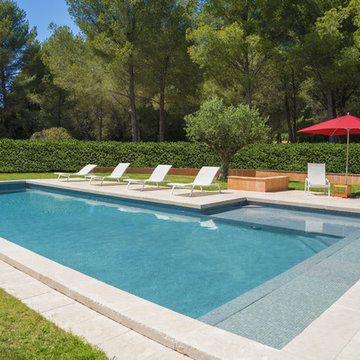 Piscine géométrique