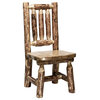Montana Woodworks Glacier Country 18" Wood Child's Chair in Brown