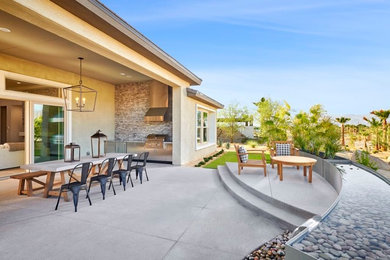 Inspiration for a southwestern home design remodel in Los Angeles